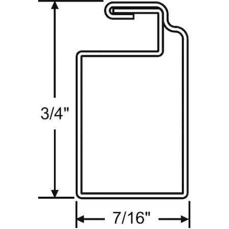 Strybuc Tube 8 Ft Screen Frame White 90H-284